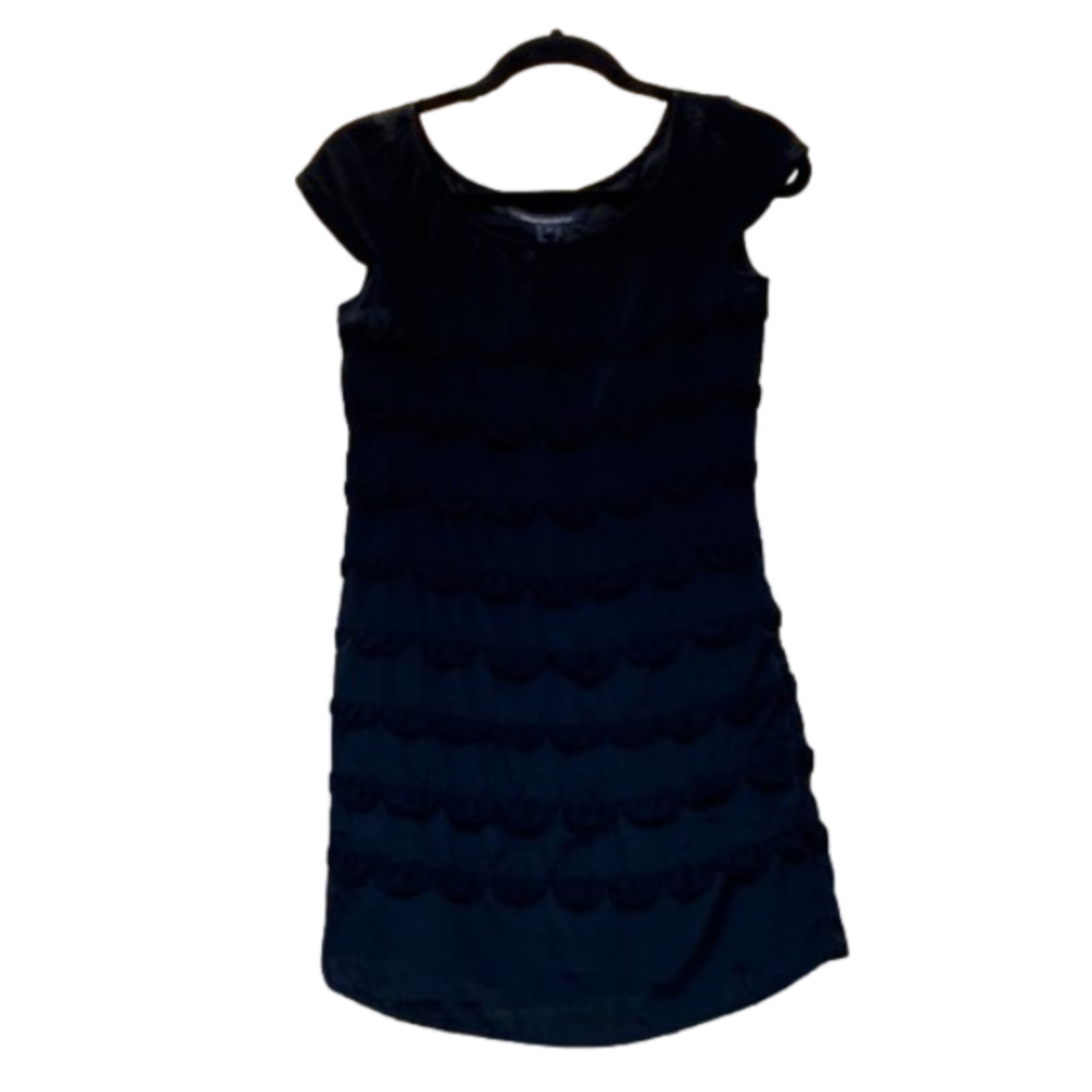 French connection, black midi dress